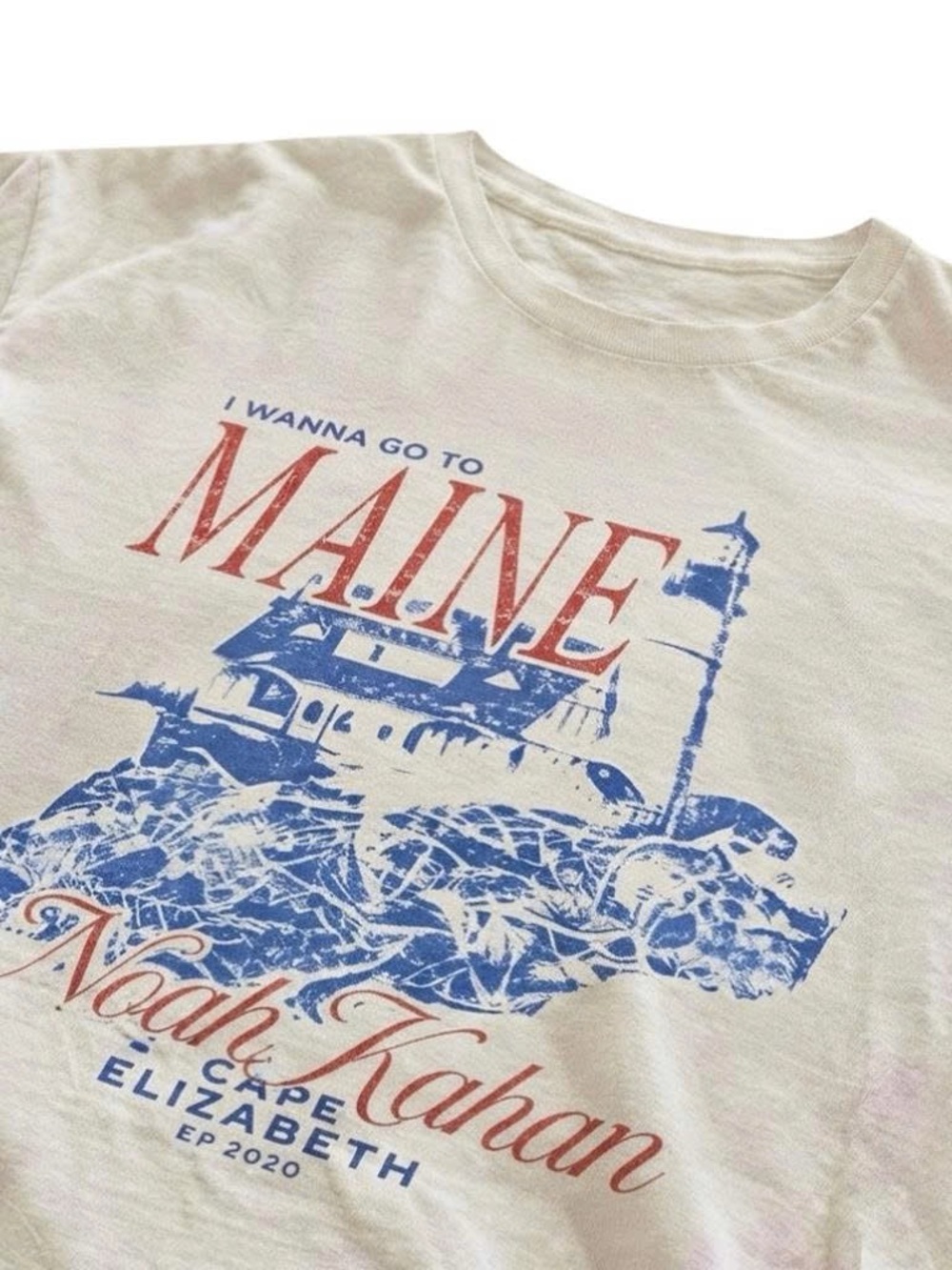 I Wanna Go To Maine Graphic Tee - Picture 2 of 2
